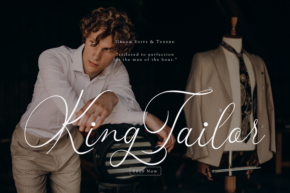 Mafuinka | Classic Calligraphy, a Script Font by gracetype_studio (Photo 6 of 12)