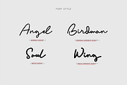 Balig Script -Elegant Signature Font, a Script Font by Panatype™ Studio (Thumbnail 7 of 9)