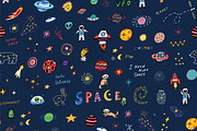 Doodle Space, a Pattern Graphic by GooseFrol (Thumbnail 4 of 6)