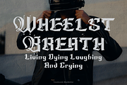 Timebomb Blackletter, a Blackletter Font by madeDeduk (Thumbnail 6 of 14)