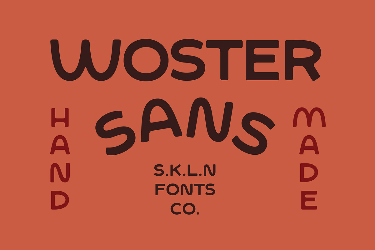 SFC Woster Sans, a Sans Serif Font by Skilline Supply Co. (Photo 1 of 7)