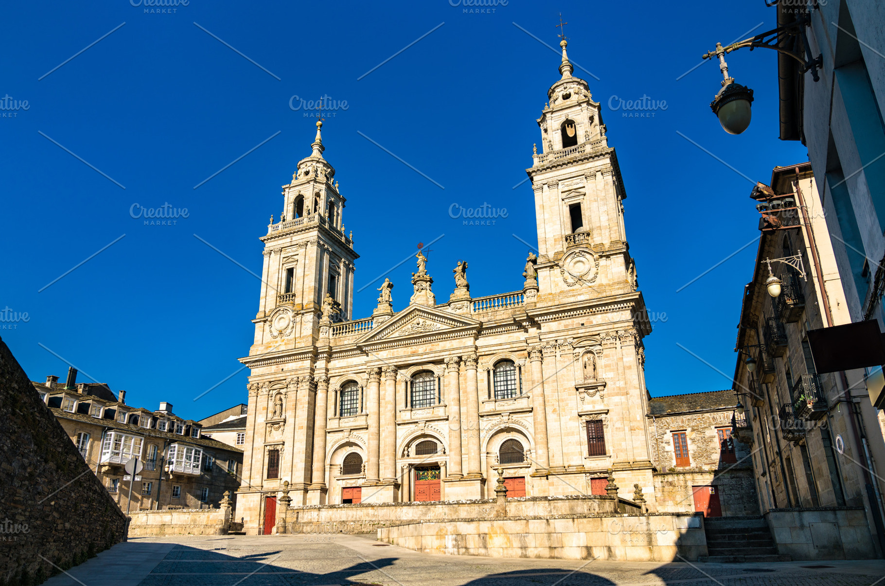 Cathedral of Lugo, Spain, an Architecture Photo by Leonid Andronov