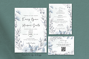 Vintage Wedding Invitation Suite, a Print Template by Elegant_Studio44 (Thumbnail 1 of 4)