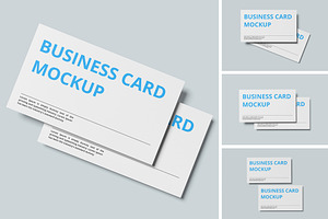 Business card Mockup, an Advertising Mockup by swsi-studio