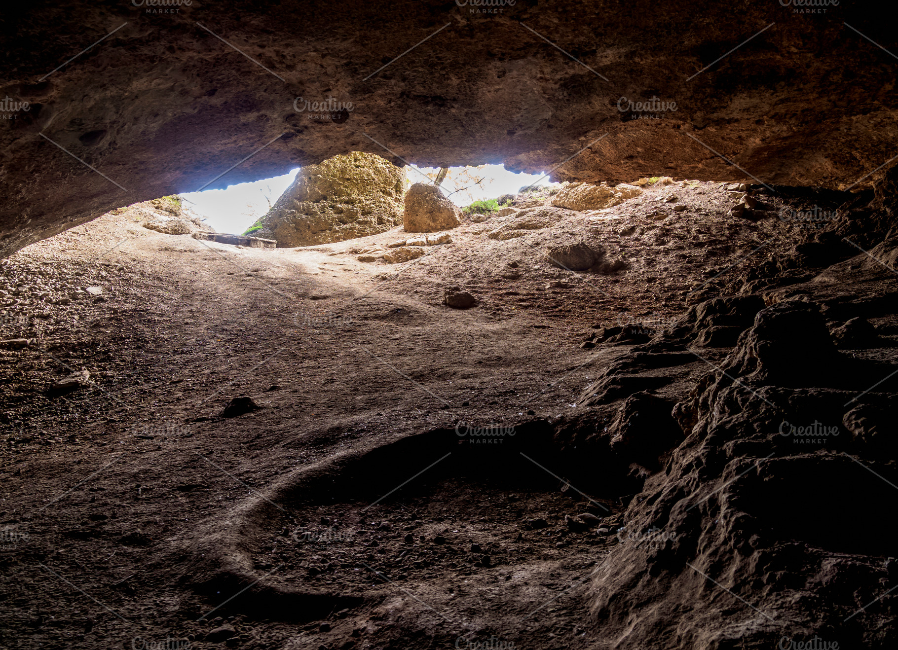 Milodon Cave near Puerto Natales, Pa, a Photo by Karol Kozlowski