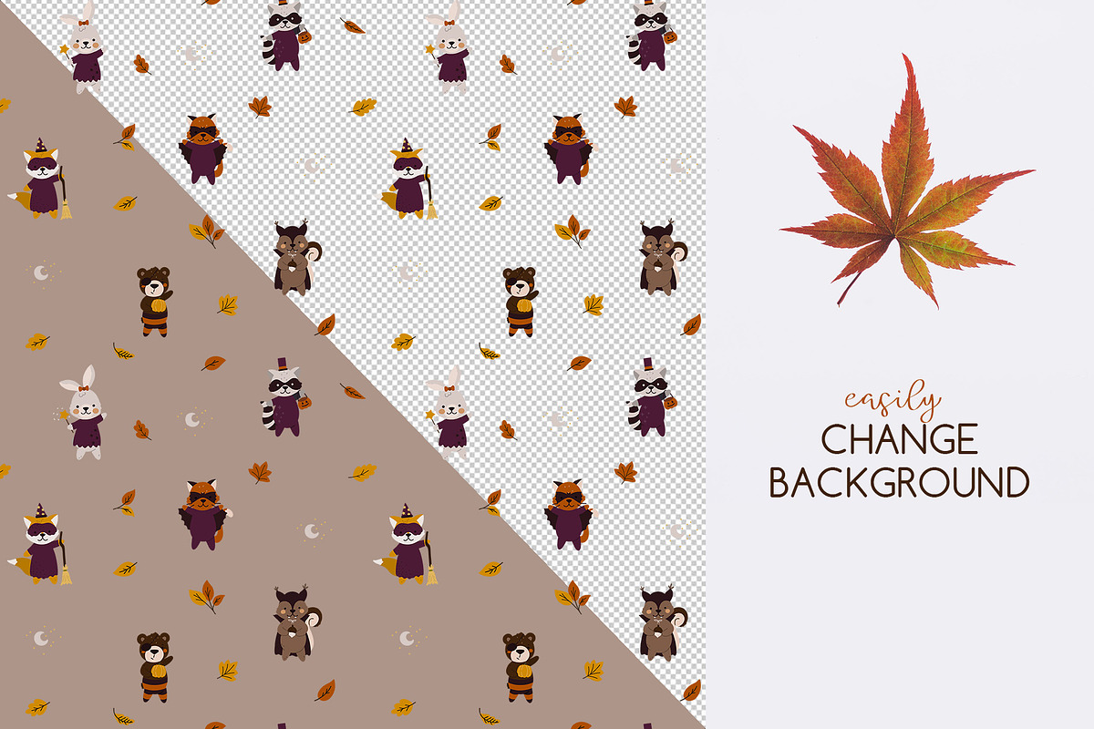 Happy Halloween Graphic Collection, an Animal Illustration by AlekseliArt (Photo 6 of 10)
