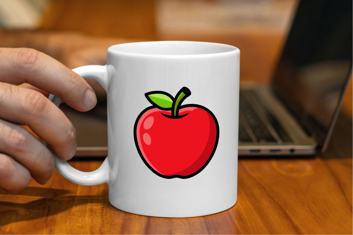 Cartoon Apple Clipart Set, a Food Illustration by newminddesign (Photo 7 of 8)