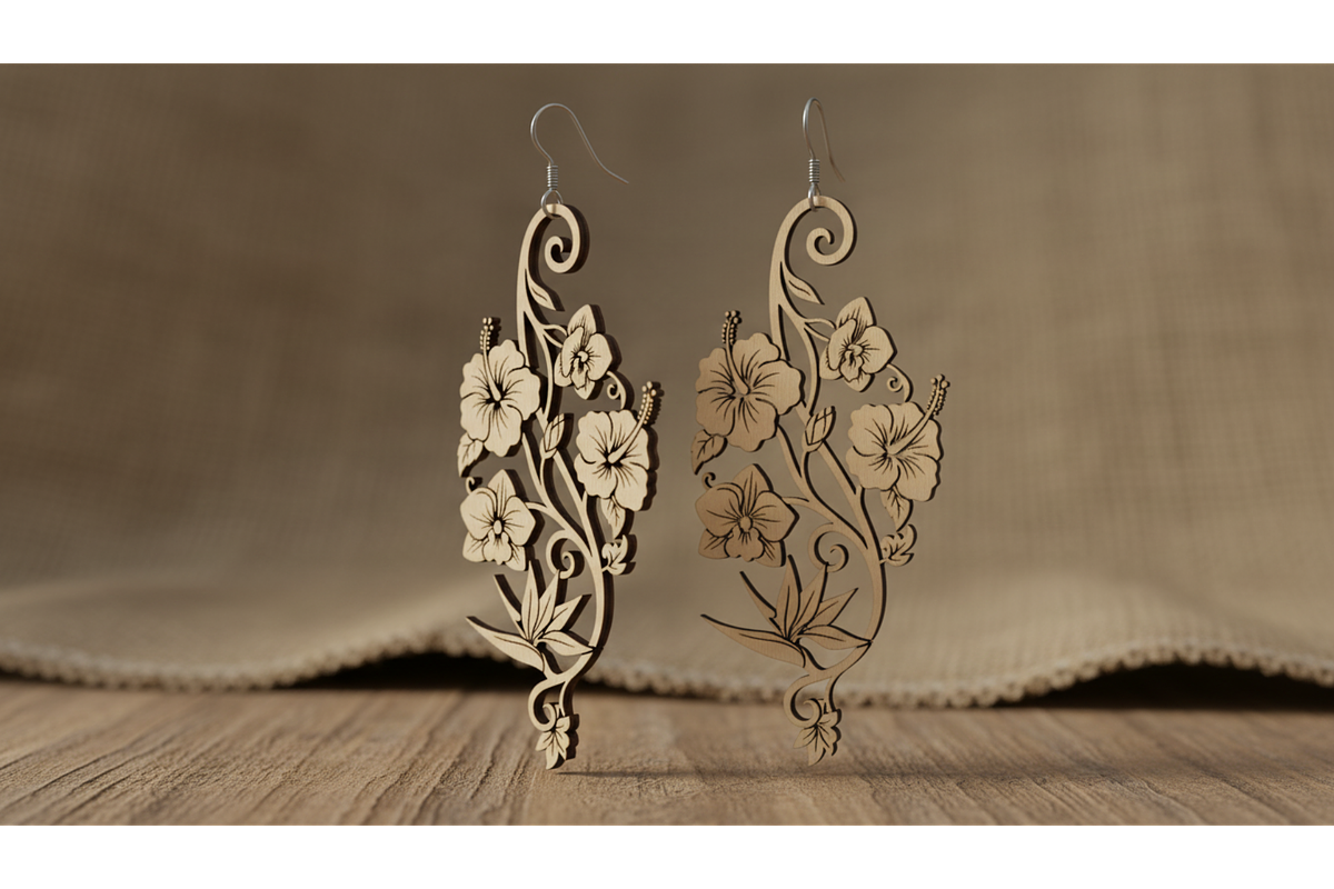 Floral Chic Earring Bundle, a Graphic by musafir_fashion (Photo 11 of 11)