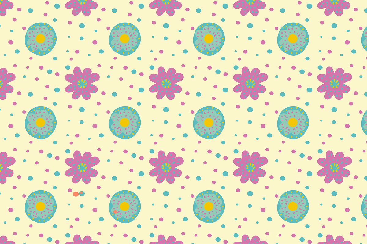 Spring herbarium, a Pattern Graphic by Kotozoid (Photo 6 of 7)