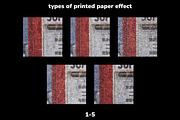 PRINTED PAPER SEAMLESS TEXTURE PACK, a Pattern Graphic by BORT GRAPHIC (Thumbnail 5 of 8)