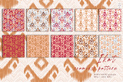 Ikat seamless pattern collection., a Pattern Graphic by AnaGuziiArt (Thumbnail 10 of 11)