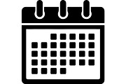 Calendar icon illustrations, a Technology Illustration by balal (Thumbnail 11 of 13)