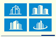 Real Estate Logo Bundle, a Solid Icon by Tekuni (Thumbnail 3 of 12)