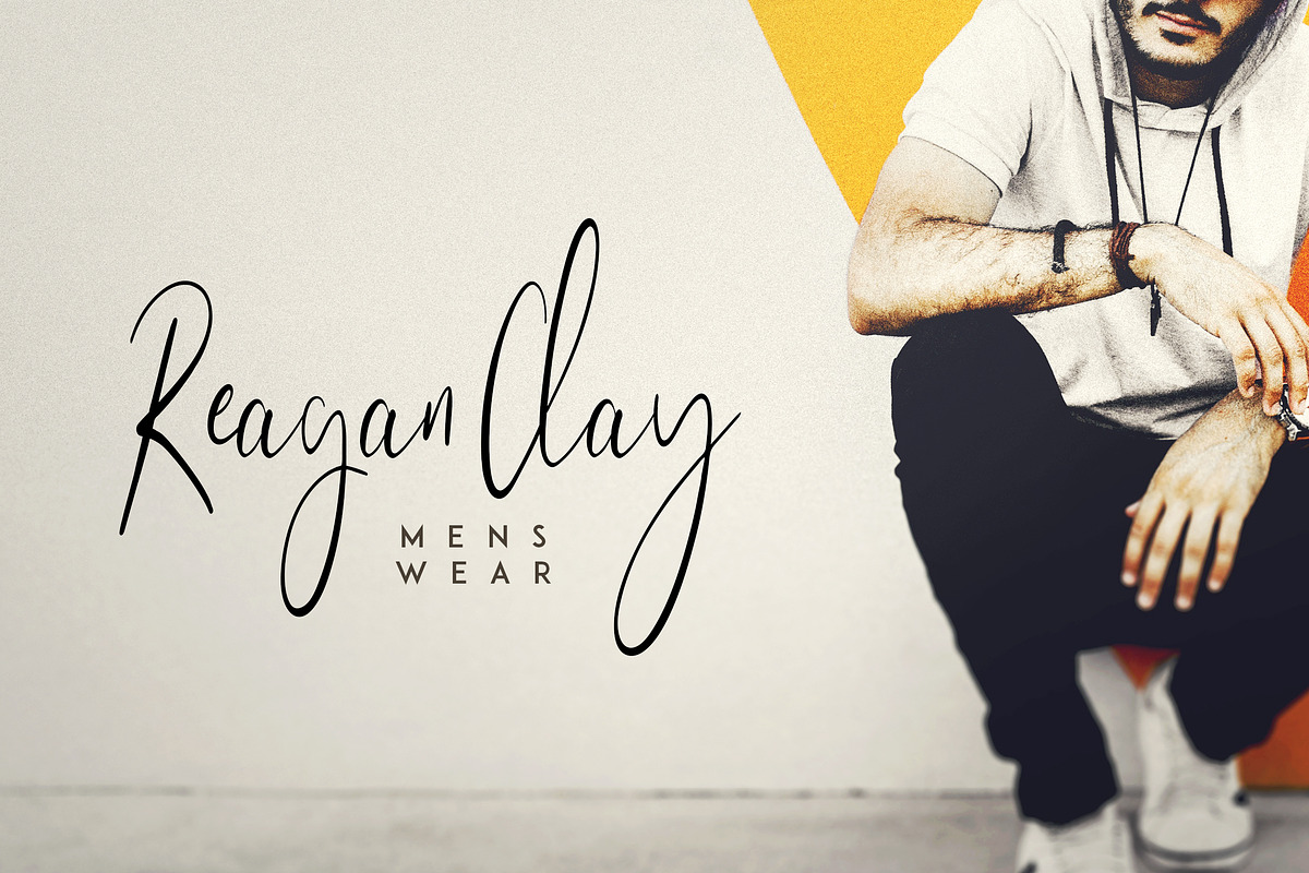 Sunlight - Signature typeface preview 6