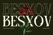 Besxov - Blackletter, a Blackletter Font by Nirmana Visual (Thumbnail 9 of 9)