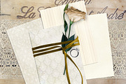 Vintage Damask Wedding Backgrounds, a Texture Graphic by Posh Papers & Patterns (Thumbnail 3 of 6)