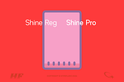 Shine Pro - 4 Text Sans-Serif Fonts, a Sans Serif Font by HyperFluro (Thumbnail 2 of 12)