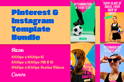 Sports Portraits Bundle Templates, a Social Media Template by PaolaroiDesign (Thumbnail 4 of 7)