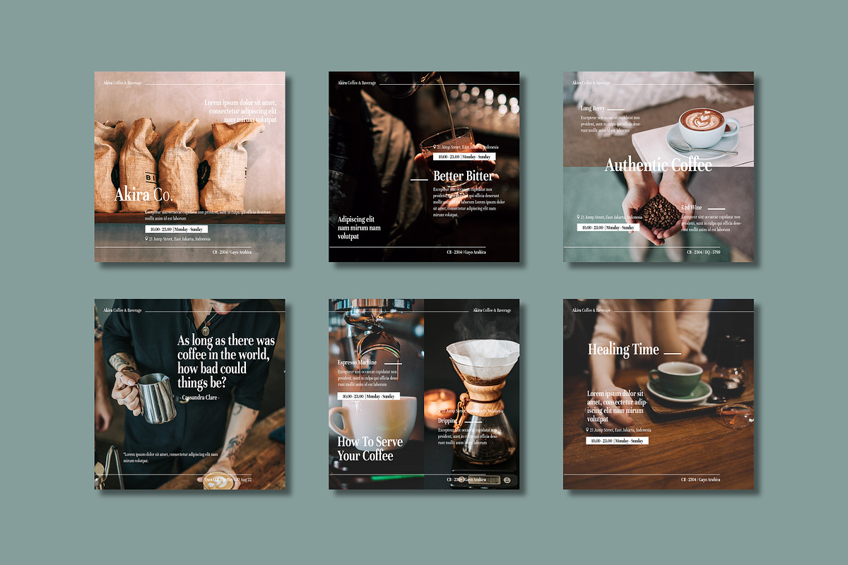 Akira - Instagram, a Social Media Template by Bokuto (Photo 2 of 3)