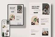 Canva Website Template, a Websites & App Template by Asha Glenn Design Studio (Thumbnail 3 of 10)