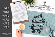 Floral Overlay - Vector Clipart, an Object Graphic by Tommy & Tilly Design (Thumbnail 6 of 6)