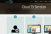 Cloud-TV, a Websites & App Template by uExel Web Design Shop (Thumbnail 2 of 2)
