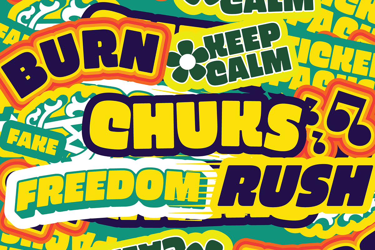 Chuks | Handwritten Typeface, a Handwritten Font by Goodwheel Studio (Photo 7 of 7)