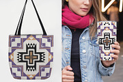 Colorful Native American Pattern, a Pattern Graphic by PPEthnicDecorPattern (Thumbnail 8 of 9)