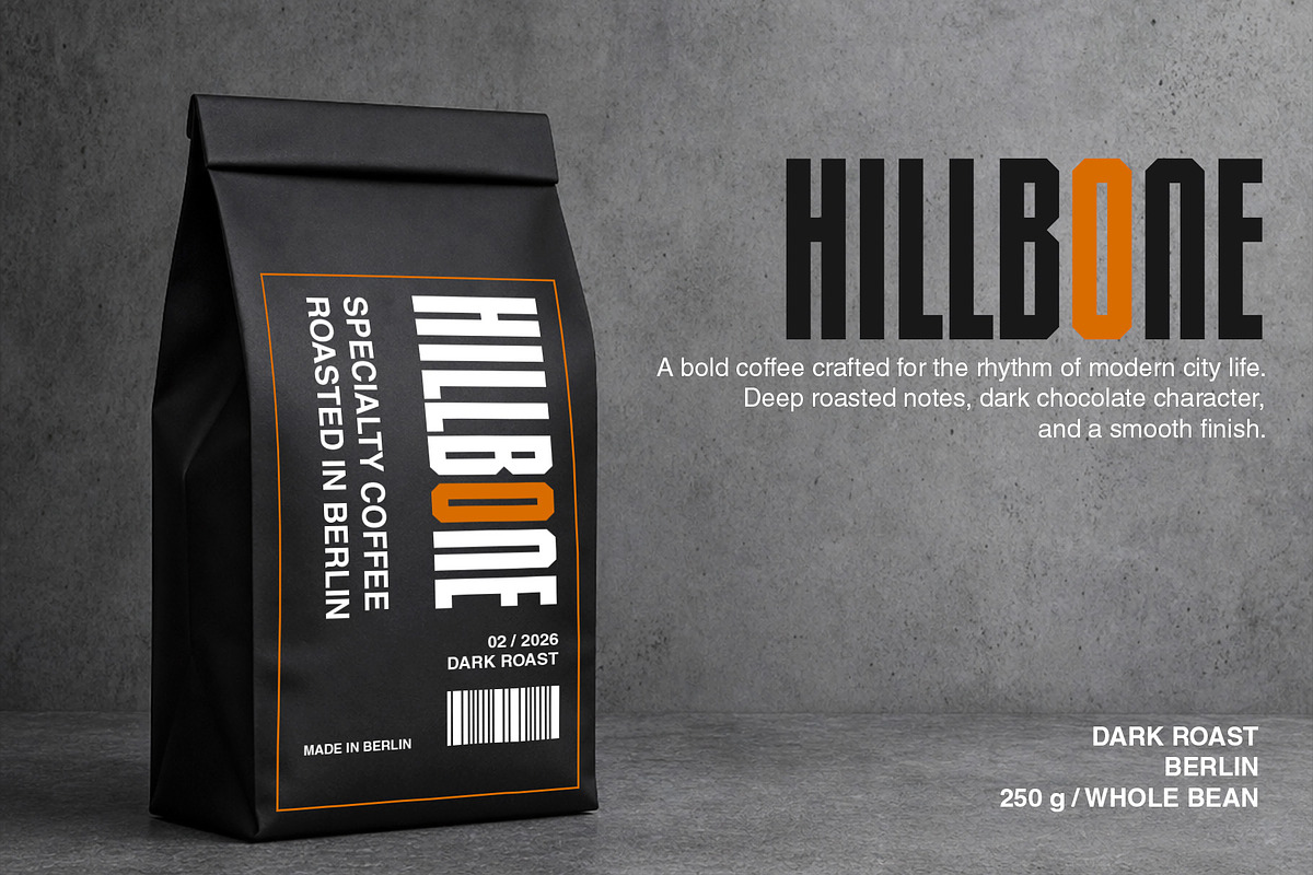 Hillbone - Condensed Display Font, a Sans Serif Font by Mockmenot (Photo 5 of 7)