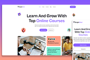 BrightMind –  Course Figma Template, an UI Kit Template by Flow Samurai Templates (Thumbnail 1 of 5)