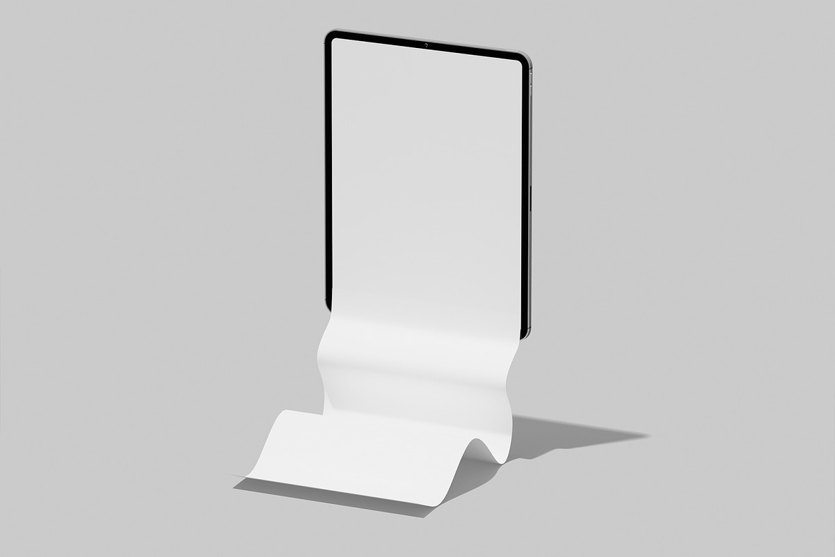 Long Scroll Ipad Mockup, an iPad Mockup by Unerispace (Photo 5 of 5)