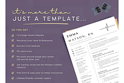 Registered Nurse Resume template, a Resume Template by Climbwithelevator (Thumbnail 4 of 6)