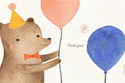 Happy Birthday !, an Animal Illustration by Flora+Bear (Thumbnail 6 of 6)