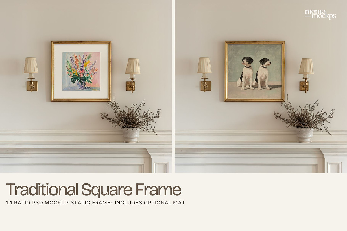 Frame Mockup Bundle Multisize PSD, a Product Mockup by momomockps (Photo 6 of 11)