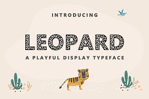 Leopard Font - A Playful Font