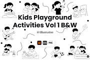 Kids Playground Activities Vol. 1, a Person Illustration by SLAB! Design (Thumbnail 1 of 3)