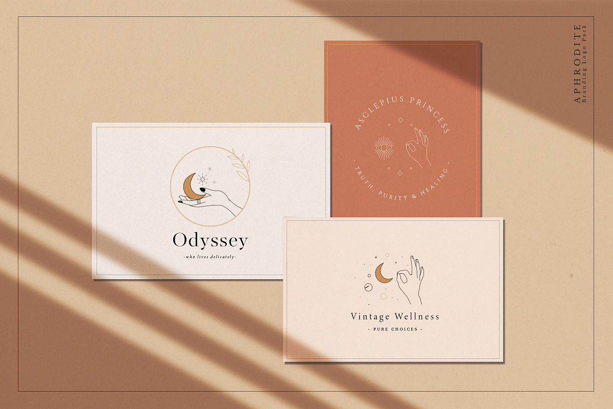 Aphrodite Branding Logos, a Branding & Logo Template by SNIPESCIENTIST (Photo 7 of 32)