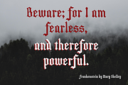 Victor Gothic, a Blackletter Font by EW Type Foundry (Thumbnail 9 of 13)