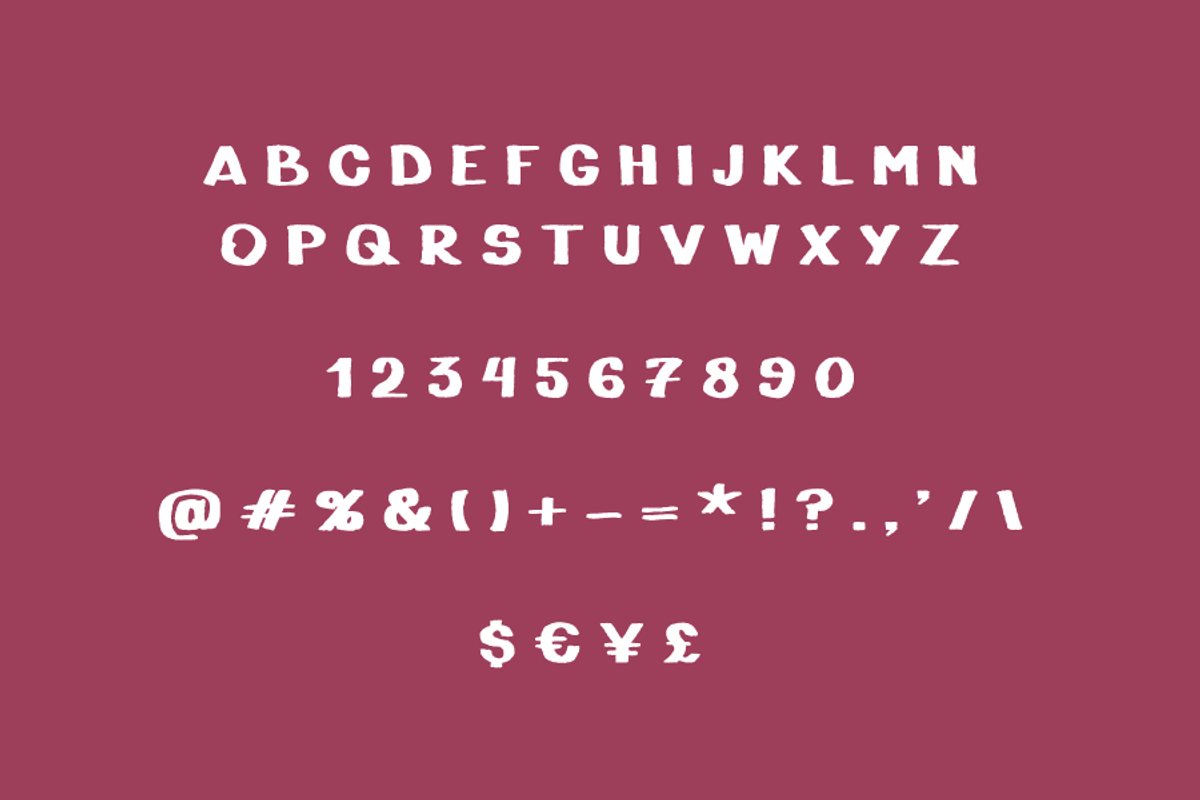NewMarker Font preview 2