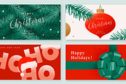 Christmas and Xmas vector banners, an Object Illustration by Zaie (Thumbnail 2 of 3)