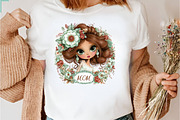 Mom & Grandma Birthday Clipart, a Seasonal Illustration by CreationArt (Thumbnail 4 of 5)