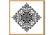 Damask graphic ornament. Floral, a Decorative Illustration by RODINA (Thumbnail 3 of 3)