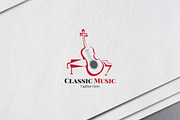 Classic Music Acoustic Note Logo, a Branding & Logo Template by feydesign (Thumbnail 3 of 3)