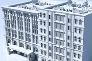 Commercial Building Facade 20, an Architecture 3D Model by Giimann (Thumbnail 6 of 13)
