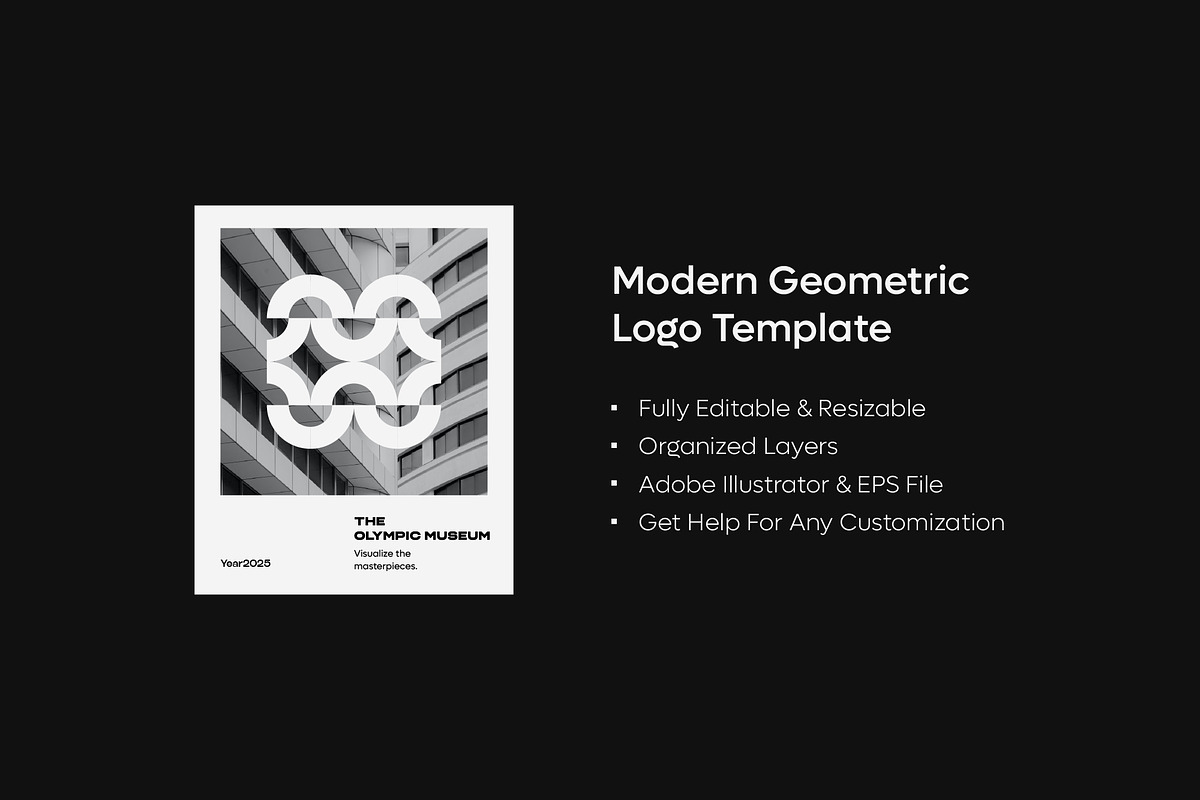 Modern Logo Template, a Branding & Logo Template by Nowshinz Shoma (Photo 5 of 5)