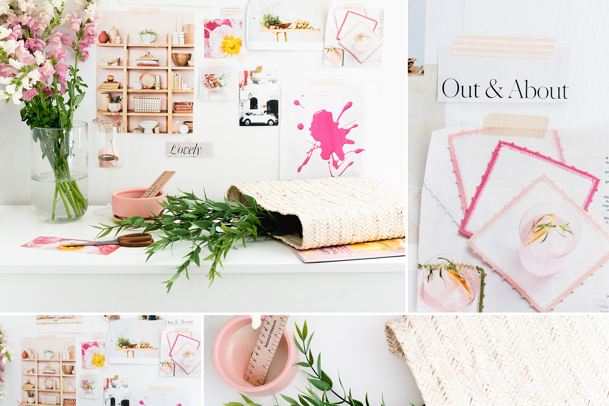 Spring Moodboard Styled Stock Photos, an Arts & Entertainment Photo by Styled Stock House (Photo 2 of 2)