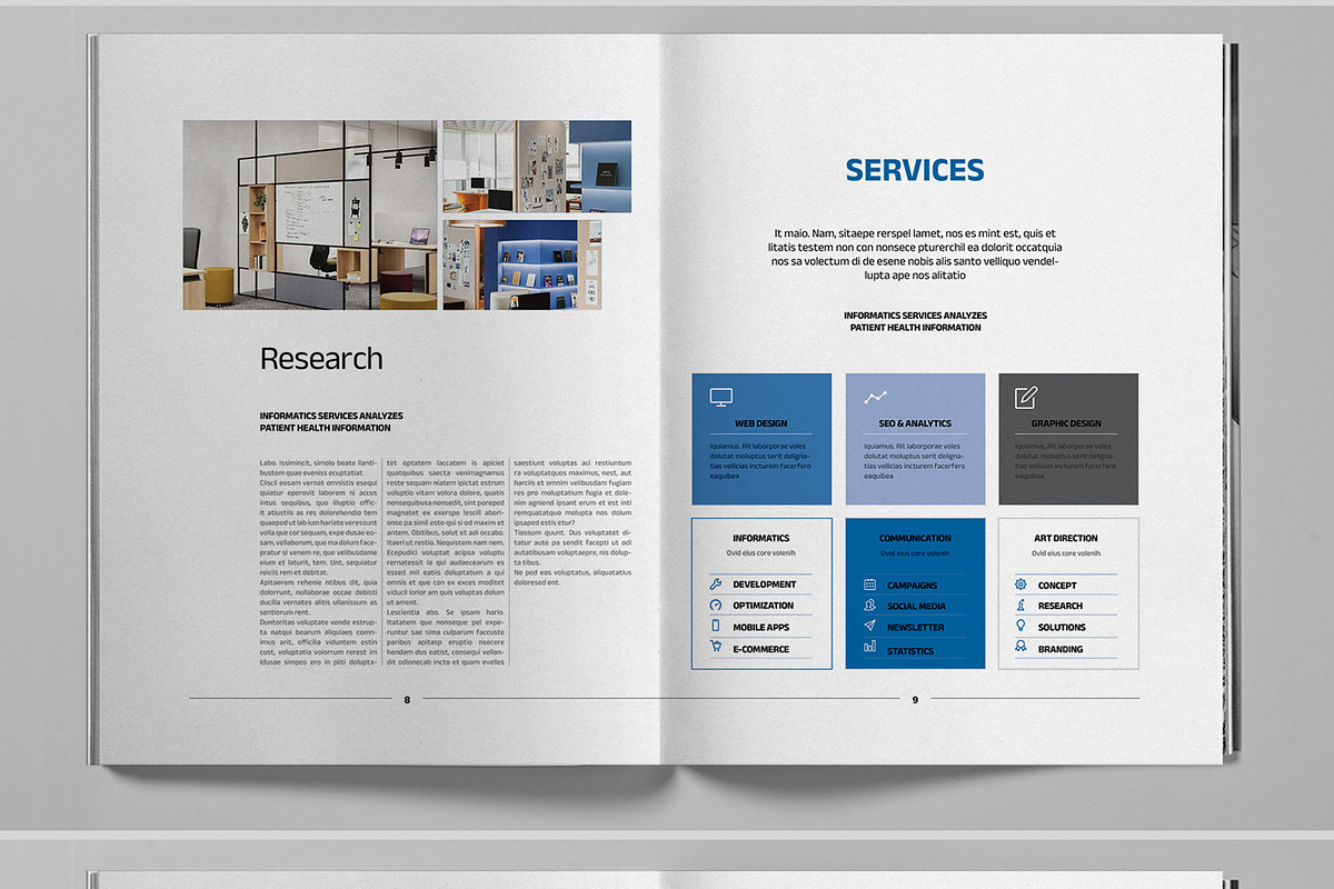 Blue Business Studio Brochure preview 6