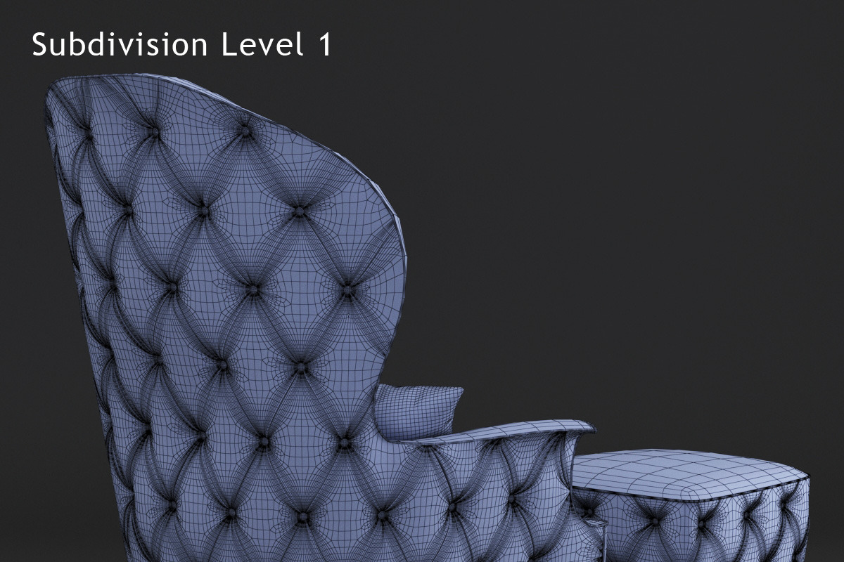 Visionnaire Alice Armchair, a Furniture 3D Model by Alartimodels (Photo 17 of 17)