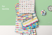 Color geometric seamless patterns, a Pattern Graphic by Magnia (Thumbnail 3 of 9)