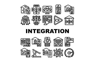 Smart home system integration, a Technology Illustration by pikepicture